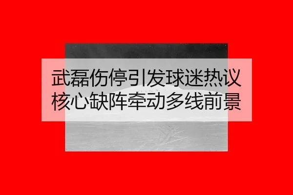 武磊伤停引发球迷热议 核心缺阵牵动多线前景 | hth